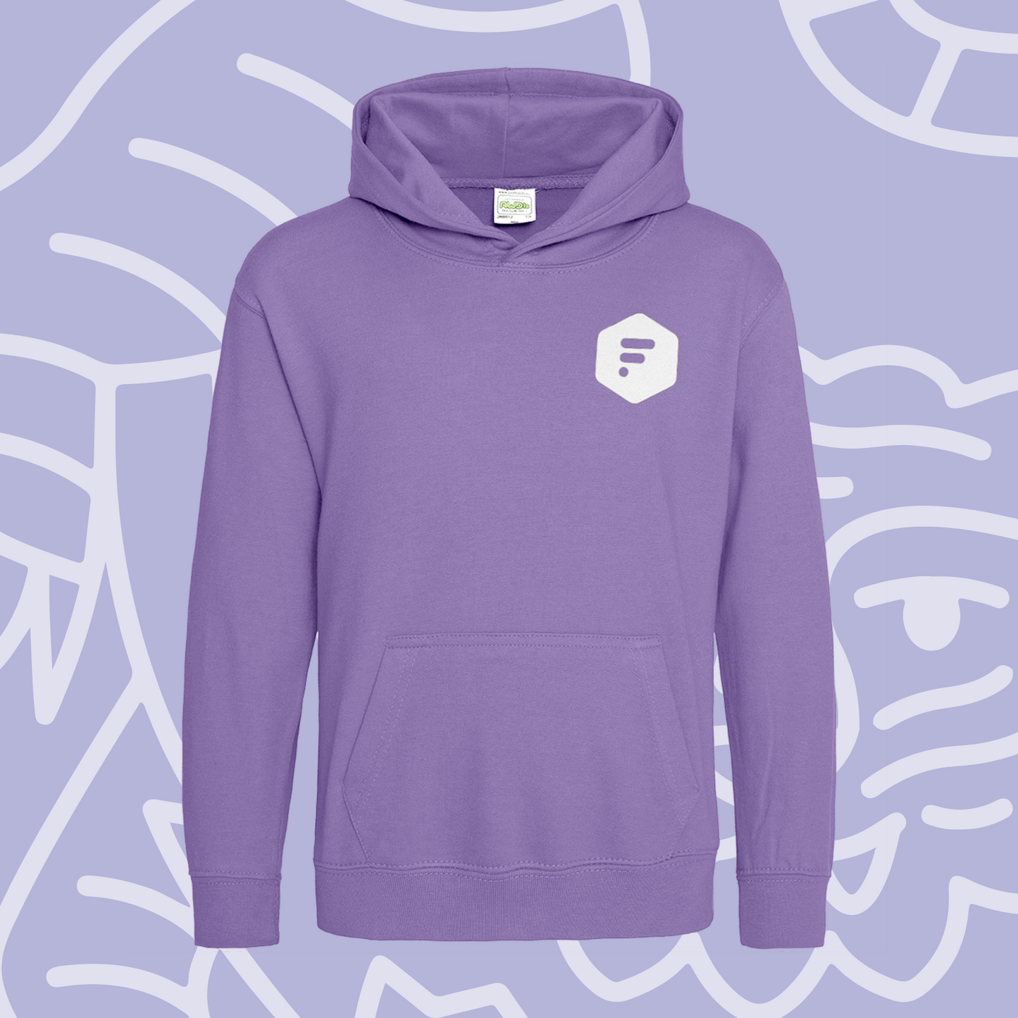 Kids - Lavender Mouko Hoodie