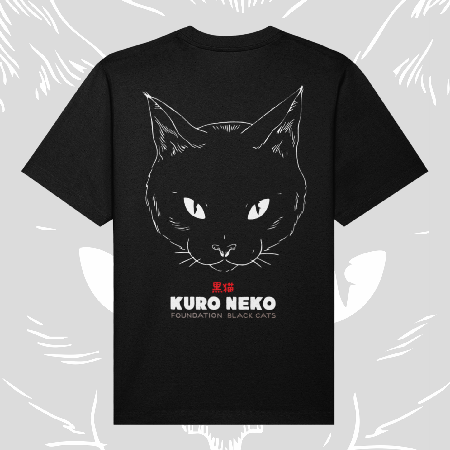 Adult/Teen Kuro Neko T-Shirt