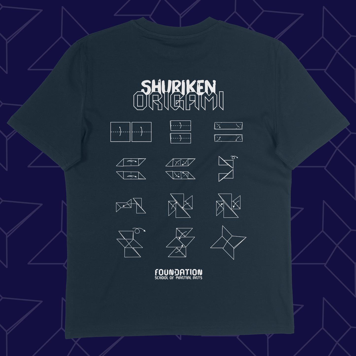 Adult/Teen Shuriken Origami T-Shirt